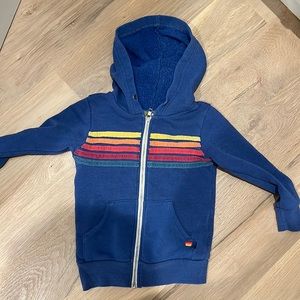 Aviator Nation Kids hoodie sweatshirt, size 2